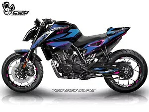 新しいグラフィックキット ktm 890 790 DUKE グラフィックデカールステッカーキット (TUGA-M) NEW Graphic kit for ktm 890 790 DUKE Graphic Decal Sticker Kit (TUGA-M) 【並行輸入品】