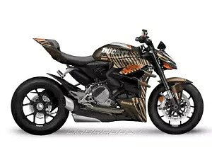 DUCATI Streetfighter V2 (2022~) 用 NEW グラフィックキット フルグラフィックキット (ZBR-DO) NEW Graphic kit for DUCATI Streetfighter V2 (2022~) Full Graphic kit (ZBR-DO) 【並行輸入品】|カスタムパーツ WORLD倉庫