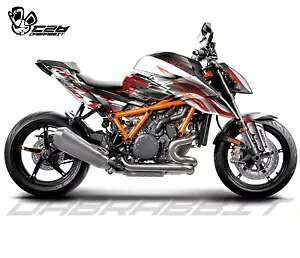 ktm (2020~2023) 1290 SUPER DUKE R グラフィックデカールキット (CHK-WR) 用グラフィックキット Graphic kit for ktm (2020~2023) 1290 SUPER DUKE R Graphic Decal Kit (CHK-WR) 【並行輸入品】