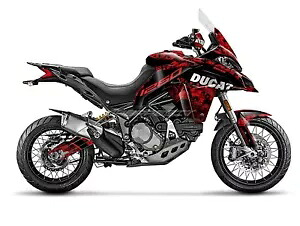 新しいグラフィックキット DUCATI Multistrada 1200 / 1260 Enduro ステッカーキット (CM-R) NEW Graphic kit for DUCATI Multistrada 1200 / 1260 Enduro Sticker Kit (CM-R) 【並行輸入品】