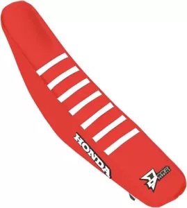 D'Cor Visuals '18 Geico Honda リブシートカバー (30-10-462) D'Cor Visuals '18 Geico Honda Ribbed Seat Cover (30-10-462) 【並行輸入品】
