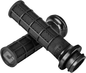ODI Hart-Luck シグネチャー フルワッフル ブラック/ブラック グリップ (V31HTW-BB-B) ODI Hart-Luck Signature Full Waffle Black/Black Grips (V31HTW-BB-B) 【並行輸入品】