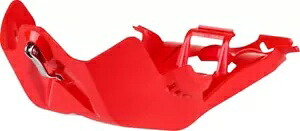 Polisport Fortress レッドプラスチックスキッドプレート (8475400002) Polisport Fortress Red Plastic Skid Plate (8475400002) 【並行輸入品】