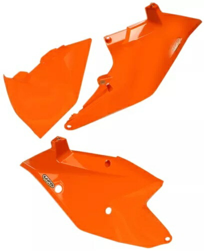UFO オレンジ背面プラスチック サイド パネル (KT04062-127) UFO Orange Rear Plastic Side Panels (KT04062-127) 【並行輸入品】