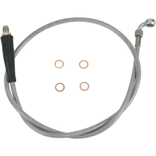 Moose Racing ステンレススチール編組クラッチライン (K01-3-020/P) Moose Racing Stainless Steel Braided Clutch Line (K01-3-020/P) 【並行輸入品】