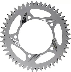 Vortex リアアルミスプロケット シルバー 43丁 (526A-43) Vortex Rear Aluminum Sprocket Silver 43 Tooth (526A-43) 【並行輸入品】