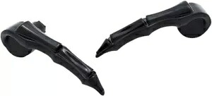 Kuryakyn ブラック ゾンビ サドルバッグ ラッチ ハンドル (5191) Kuryakyn Black Zombie Saddlebag Latch Handles (5191) 【並行輸入品】