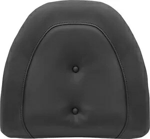 Saddlemen ロードソファ ピロートップ ブラック 乗客用背もたれパッド カバー (88-11884PT) Saddlemen Roadsofa Pillow-Top Black Passenger Backrest Pad Cover (88-11884PT) 【並行輸入品】