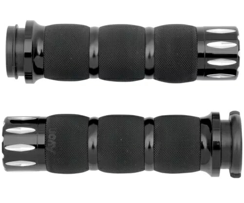 Avon Rival エアクッション ブラック グリップ スロットル バイ ワイヤー (AIR-90-AN-FL-RI) Avon Rival Air Cushioned Black Grips Throttle by Wire (AIR-90-AN-FL-RI) 【並行輸入品】 43,615円