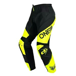 オニール エレメント レースウェア V.24 メンズ MX オフロード パンツ ブラック/ネオン イエロー O'Neal Element Racewear V.24 Mens MX Offroad Pants Black/Neon Yellow 【並行輸入品】