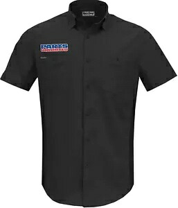 スロットル スレッド パーツ アンリミテッド ベント メンズ ユニフォーム シャツ ブラック Throttle Threads Parts Unlimited Vented Mens Uniform Shirt Black 【並行輸入品】