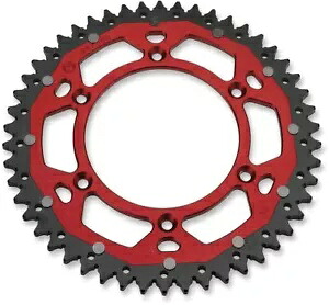 Moose Racing デュアル アロイ リア スプロケット レッド 49 歯 (1210-210-49-13X) Moose Racing Dual Alloy Rear Sprocket Red 49 Tooth (1210-210-49-13X) 【並行輸入品】
