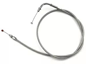 Barnett ステンレススチール スロットル (プル) ケーブルストック +6\
