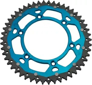 Moose Racing デュアル アロイ リア スプロケット ブルー 51 歯 (1210-251-51-12X) Moose Racing Dual Alloy Rear Sprocket Blue 51 Tooth (1210-251-51-12X) 【並行輸入品】