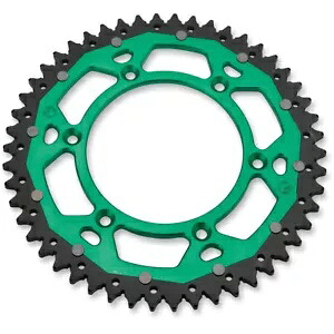 Moose Racing デュアル アロイ リア スプロケット グリーン 48 歯 (1210-460-48-15X) Moose Racing Dual Alloy Rear Sprocket Green 48 Tooth (1210-460-48-15X) 【並行輸入品】