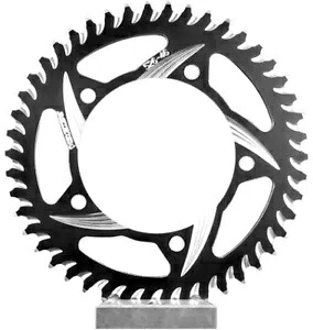 Vortex CAT5 リアスプロケット ブラック 45 歯 (527ZK-45) Vortex CAT5 Rear Sprocket Black 45 Tooth (527ZK-45) 【並行輸入品】 - 商品メイン画像