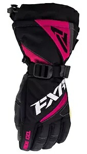 FXR Helix Race キッズ スノー ミトン ブラック/フューシャ FXR Helix Race Kids Snow Mittens Black/Fuchsia 【並行輸入品】