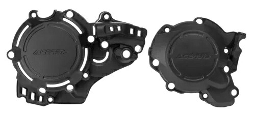 Acerbis X-Power ブラック エンジン カバー キット (2726840001) Acerbis X-Power Black Engine Cover Kit (2726840001) 【並行輸入品】