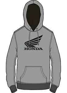 D'Cor Visuals ホンダ ウイング メンズ プルオーバー フーディ グレー D'Cor Visuals Honda Wing Mens Pullover Hoody Gray 【並行輸入品】