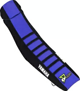 D\'Cor Visuals ヤマハ ブルー センター リブ シート カバー (30-50-142) D\'Cor Visuals Yamaha Blue Center Ribbed Seat Cover (30-50-142) 【並行輸入品】