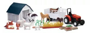 NewRay カントリー ライフ ファーム アニマルズ デラックス セット NewRay Country Life Farm Animals Deluxe Set 【並行輸入品】