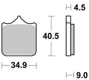ブレーキ CM66 高性能ブレーキパッド (947CM66) Braking CM66 High Performance Brake Pads (947CM66) 【並行輸入品】