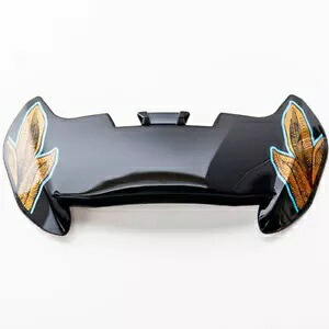Shoei X-Twelve/X-12 エア スクープ ベント 3 B-Boz ブラック/ゴールド Shoei X-Twelve/X-12 Air Scoop Vent 3 B-Boz Black/Gold 【並行輸入品】