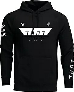 Thor Rogue メンズ プルオーバー フーディ ブラック Thor Rogue Mens Pullover Hoody Black 【並行輸入品】