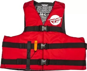 フライレーシング 大人用ナイロンライフベスト レッド/ホワイト SM/MD Fly Racing Adult Nylon Life Vest Red/White SM/MD 【並行輸入品】 41,470円