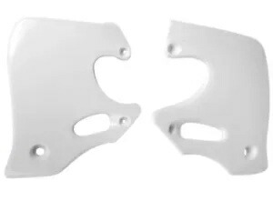 UFO ホワイト プラスチック ラジエーター シュラウド/カバー '93-94 CR125/'92-94 CR250 (HO02653041) UFO White Plastic Radiator Shrouds/Covers '93-94 CR125/'92-94 CR250 (HO02653041) 【並行輸入品】