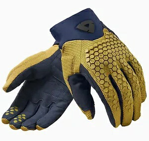 Rev'It Massif メンズ MX オフロード グローブ オーカー イエロー Rev'It Massif Mens MX Offroad Gloves Ocher Yellow 【並行輸入品】