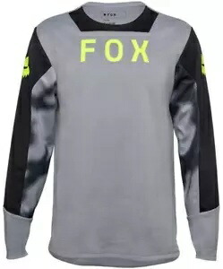 Fox Racing Ranger Taunt Youth LS MTB マウンテン バイク ジャージ スチール グレー Fox Racing Ranger Taunt Youth LS MTB Mountain Bike Jersey Steel Gray 【並行輸入品】