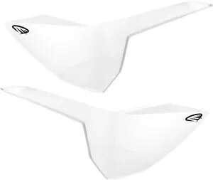 Cycra ホワイトサイドナンバーパネル (1CYC-1904-42) Cycra White Side Number Panels (1CYC-1904-42) 【並行輸入品】