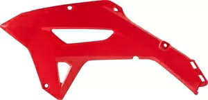 Polisport レッド プラスチック ラジエーター シュラウド/カバー (8476000001) Polisport Red Plastic Radiator Shrouds/Covers (8476000001) 【並行輸入品】