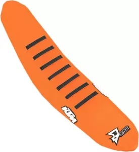 D'Cor Visuals KTM オレンジ/ブラック リブ シート カバー (30-30-303) D'Cor Visuals KTM Orange/Black Ribbed Seat Cover (30-30-303) 【並行輸入品】 41,470円