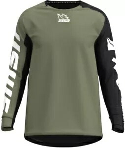 USWE カルク メンズ MX オフロード ジャージ オリーブ グリーン USWE Kalk Mens MX Offroad Jersey Olive Green 【並行輸入品】