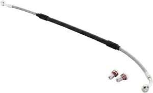 Galfer 編組ステンレススチール リア ブレーキ ライン (FK003D262R) Galfer Braided Stainless Steel Rear Brake Line (FK003D262R) 【並行輸入品】