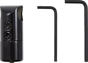 Pro Pad ブラック 5/8 インチ ラウンド バー 拡張フラグ マウント ベース (CC-B-RDHB58-BLK) Pro Pad Black 5/8\