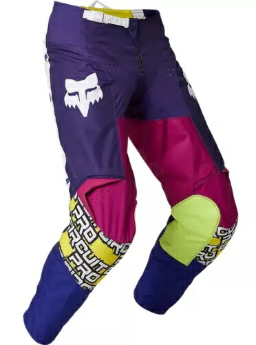 Fox Racing 180 Pro Circuit メンズ MX オフロード パンツ ホワイト/ブルー Fox Racing 180 Pro Circuit Mens MX Offroad Pants White/Blue 【並行輸入品】