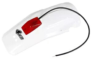 UFO ホワイト プラスチック リア フェンダー テールライト付き 88-02 ホンダ XR600 (HO02650041) UFO White Plastic Rear Fender w/Tail Light for '88-02 Honda XR600 (HO02650041) 【並行輸入品】 42,900円