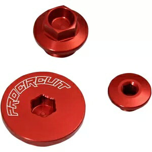 プロサーキット レッドアルマイト エンジンプラグキット 3プラグキット (PC4009-0001) Pro Circuit Red Anodized Aluminum Engine Plug Kit 3 Plug Kit (PC4009-0001) 【並行輸入品】 42,900円