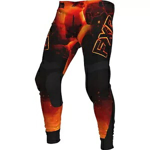 FXR ポディウム マグマ メンズ MX オフロード パンツ ブラック/オレンジ FXR Podium Magma Mens MX Offroad Pants Black/Orange 【並行輸入品】
