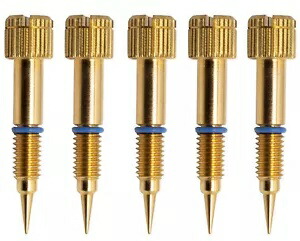 S&S スーパー E/G キャブレター アイドル混合ネジ O リング付き 5 個パック (110-0069) S&S Super E/G Carburetor Idle Mixture Screws w/O-Rings 5-Pack (110-0069) 【並行輸入品】