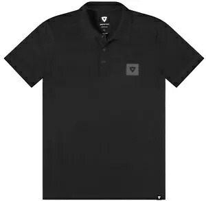 Rev'It Jonah メンズ 半袖ポロシャツ ブラック Rev'It Jonah Mens Short Sleeve Polo Shirt Black 【並行輸入品】