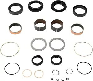 Pivot Works フロントフォークシール、ワイパー、ブッシュリビルドキット (PWFFK-H09-008) Pivot Works Front Fork Seal, Wiper & Bushing Rebuild Kit (PWFFK-H09-008) 【並行輸入品】