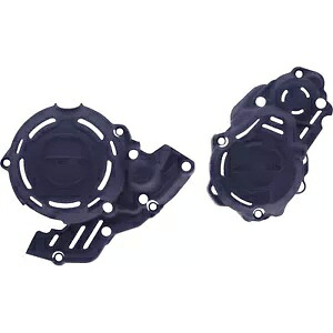 Acerbis X-Power ブルー クラッチ/イグニッション カバー キット (2983260003) Acerbis X-Power Blue Clutch/Ignition Cover Kit (2983260003) 【並行輸入品】