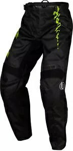 フライ レーシング F-16 ユース 24 MX オフロード パンツ ブラック/ネオン グリーン Fly Racing F-16 Youth 24 MX Offroad Pants Black/Neon Green 【並行輸入品】