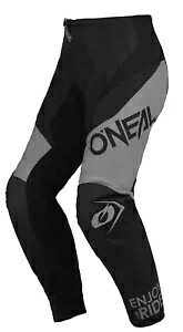 オニール エレメント レースウェア V.23 ユース MX オフロード パンツ ブラック/グレー O\'Neal Element Racewear V.23 Youth MX Offroad Pants Black/Gray 【並行輸入品】