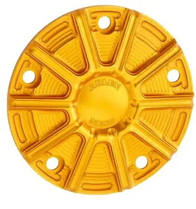 Arlen Ness 10 ゲージ ゴールド ビレット アルミニウム ポイント カバー (700-028) Arlen Ness 10-Gauge Gold Billet Aluminum Points Cover (700-028) 【並行輸入品】