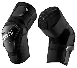 100% フォルティス MTB マウンテン バイク ニー ガード ブラック 100% Fortis MTB Mountain Bike Knee Guards Black 【並行輸入品】